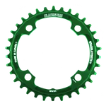 Blackspire Snaggletooth Narrow Wide Oval Chainring Or 104mm 30T 4 Trous - Couronne VTT Ovale Performance